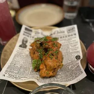 Butter Chicken Wings