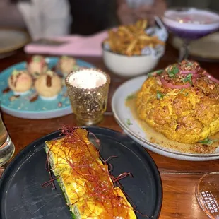 Paneer Cheese Rolls Tandoori Cauliflower Magic Masala Fries