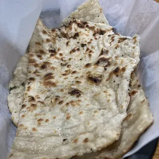 Garlic naan