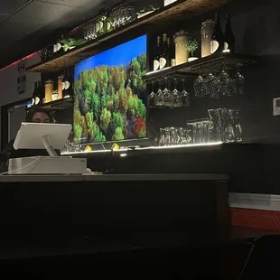 Bar area