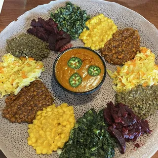 Super Vegan Combo Plate