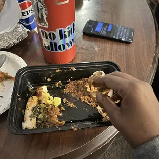 I barely took a breath in between bites lol