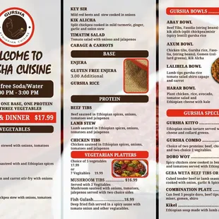 menu, sushi and sashimi