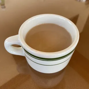 Complementary hot chai