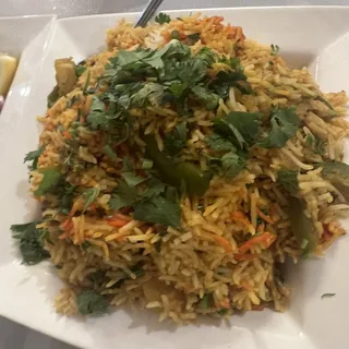 B04. Prawn Biryani