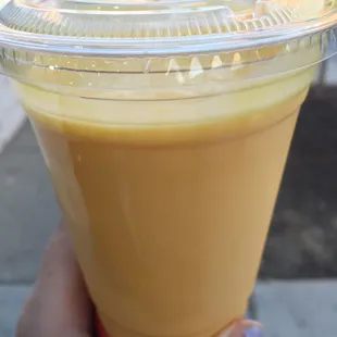 Mango lassi.
