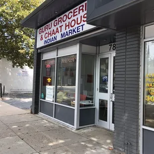 Market and restaurant