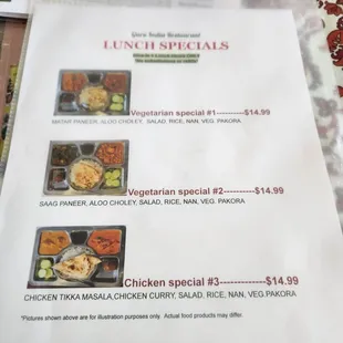 Lunch menu as of February &apos;23