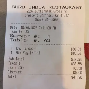 $42 for essentially one meal. No thanks.