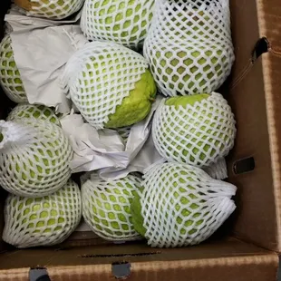 a box full of fruit