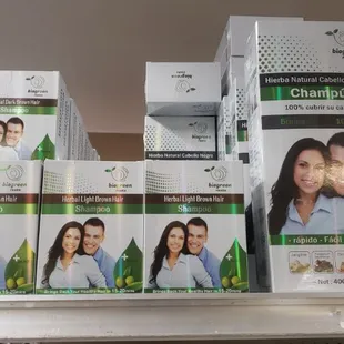 a variety of products for sale