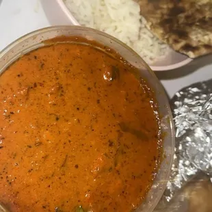 Butter Chicken Bhatura Keema Naan