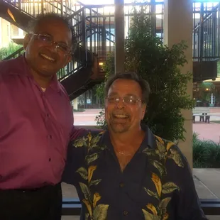 Greeting the Proprietor Uday