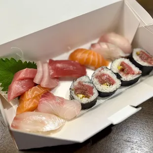 Sushi &amp; Sashimi Ensemble (Lunch Special)