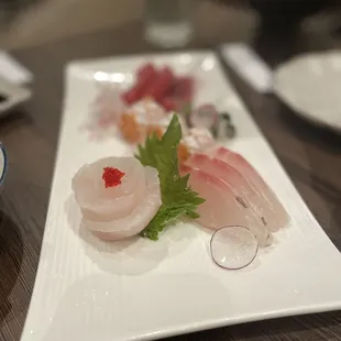 Sashimi plate