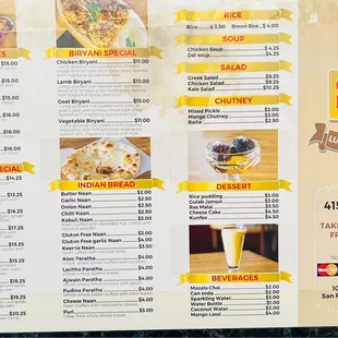 Menu - February 2022