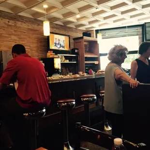 iners at the counter