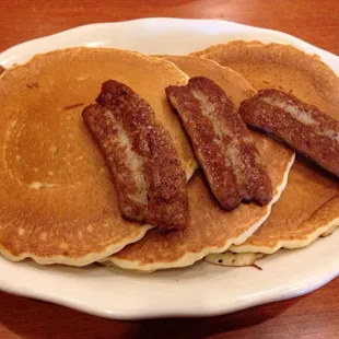 pancakes w/sausage