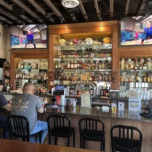Full bar and healthy sandwich sports bar