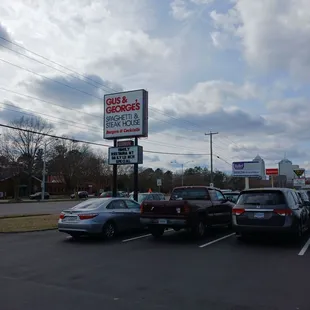 Sigh from the parking lot