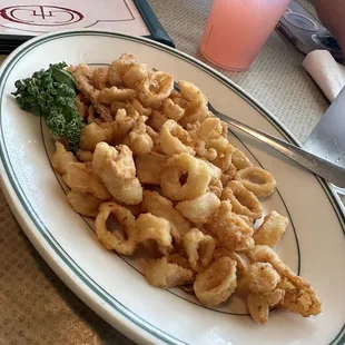 Calamari appetizer