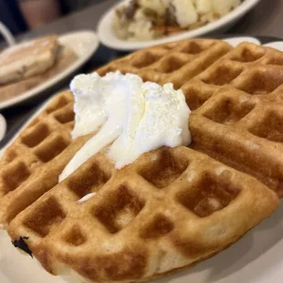 Fresh waffle!