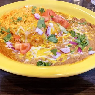 Single Enchilada Meal