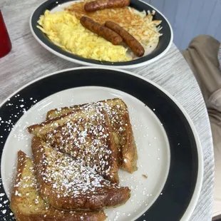 So nice to be able to get breakfast for lunch!