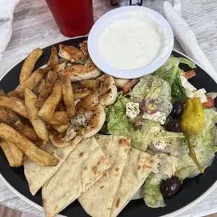 The Mediterranean Platter was perfect!!