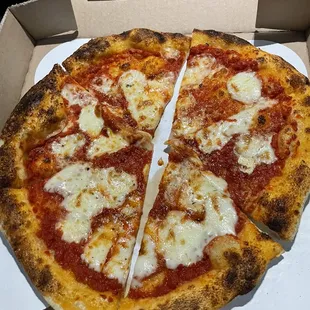 Cheese pizza "extra sauce" 2nd of the 2 pizzas ordered