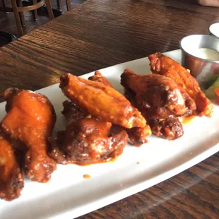 Buffalo wings!
