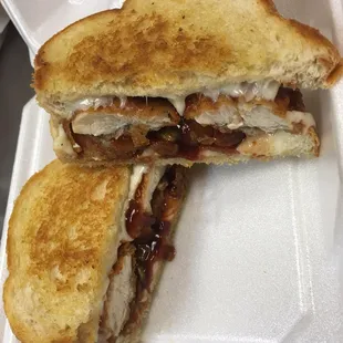Crispy Rodeo Chicken Club Melt