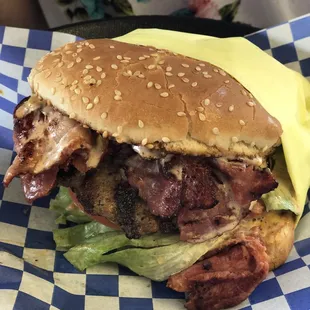 Colossal burger ...