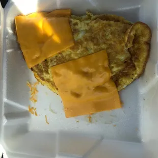 Cheese omelette