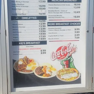 2025 breakfast menu