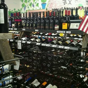  variety of bottles of wine