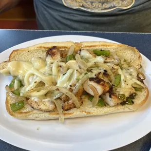 Chicken &amp; Cheese Hoagie