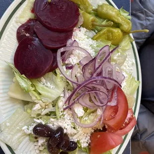  plate of salad