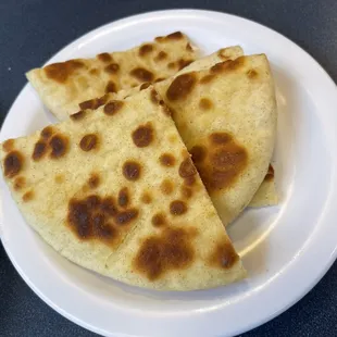  plate of flatbreads