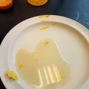 Water from my side salad