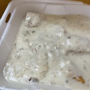 Biscuits Small Biscuit and Gravy