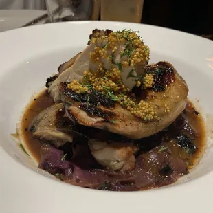 Sweet Tea Brined Half Chicken