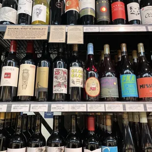 Wine selection