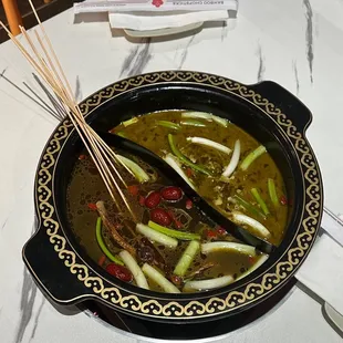 Black Chicken Mushroom Soup