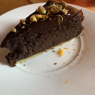 Pistachio Chocolate Torte