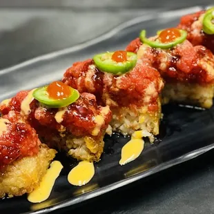 Crispy Rice with Spicy Tuna