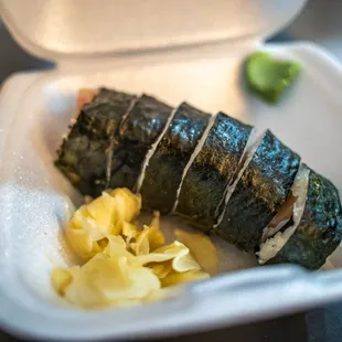 Yellowtail roll (not pictured, Pandemic Legacy)