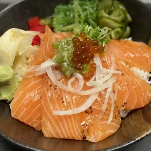 Sake (Salmon) Donburi