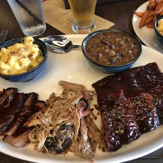 Ribs and Two Meat Combo