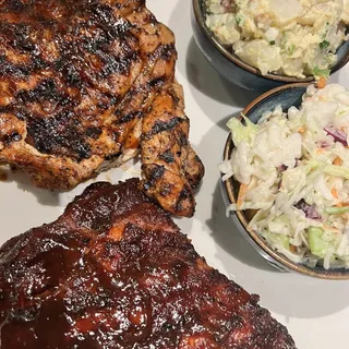 Ribs and Chicken Combo